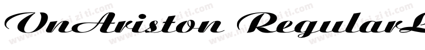 VnAriston RegularLH字体转换